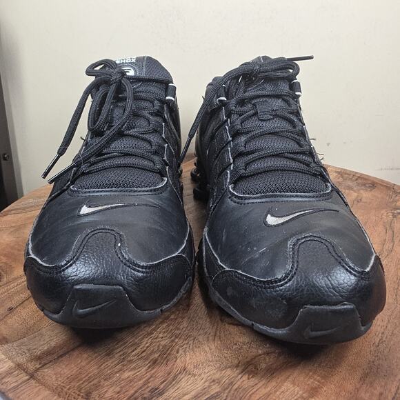 Nike Shox NZ Mens Black And White Size 10.5 Shoes Sneakers 501524-091 - Picture 4 of 10